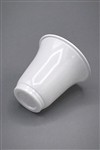 Polystyrene white disposable plastic espresso cup 80cc(3 oz) sold in sleeves of 100pcs.
