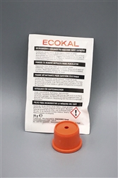 Rinsing Kit including one Orange empty capsule disc and a bag of Ecological Decalcifier